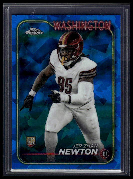 2024 Topps Chrome Sapphire Edition #233 Jer'Zhan Newton