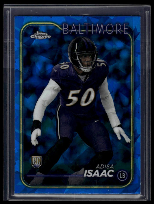 2024 Topps Chrome Sapphire Edition #218 Adisa Isaac