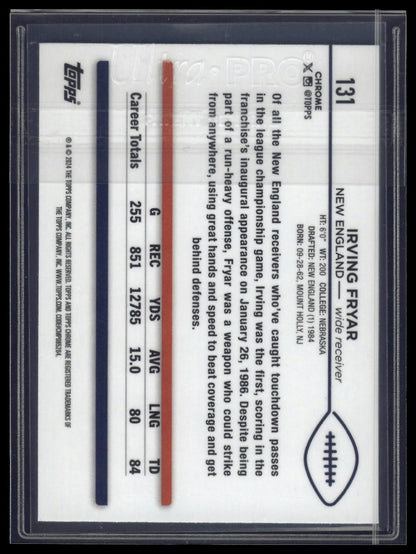 2024 Topps Chrome Sapphire Edition #131 Irving Fryar