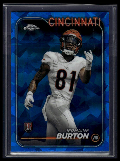 2024 Topps Chrome Sapphire Edition #240 Jermaine Burton