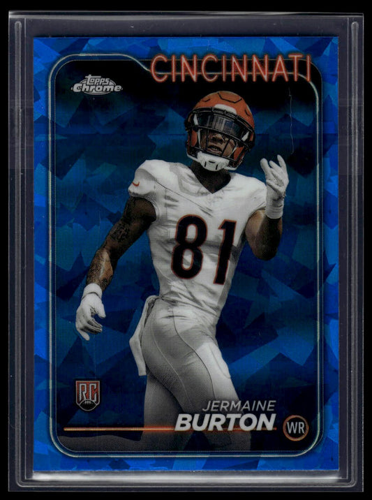 2024 Topps Chrome Sapphire Edition #240 Jermaine Burton