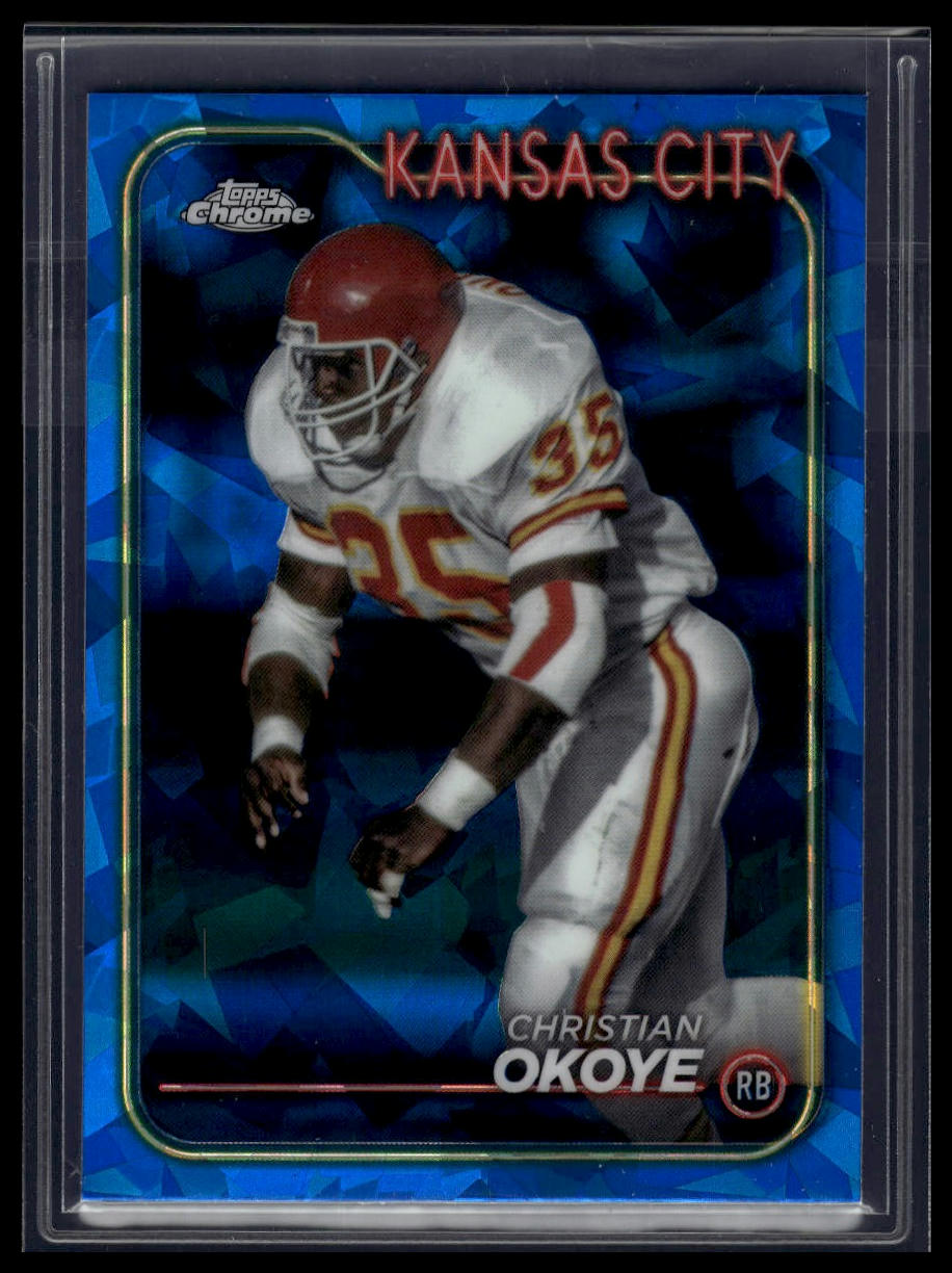 2024 Topps Chrome Sapphire Edition #96 Christian Okoye