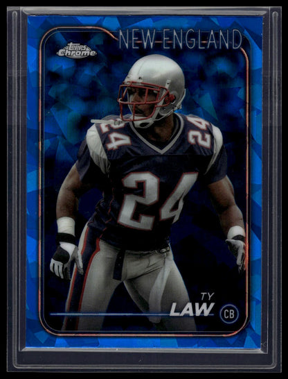 2024 Topps Chrome Sapphire Edition #123 Ty Law