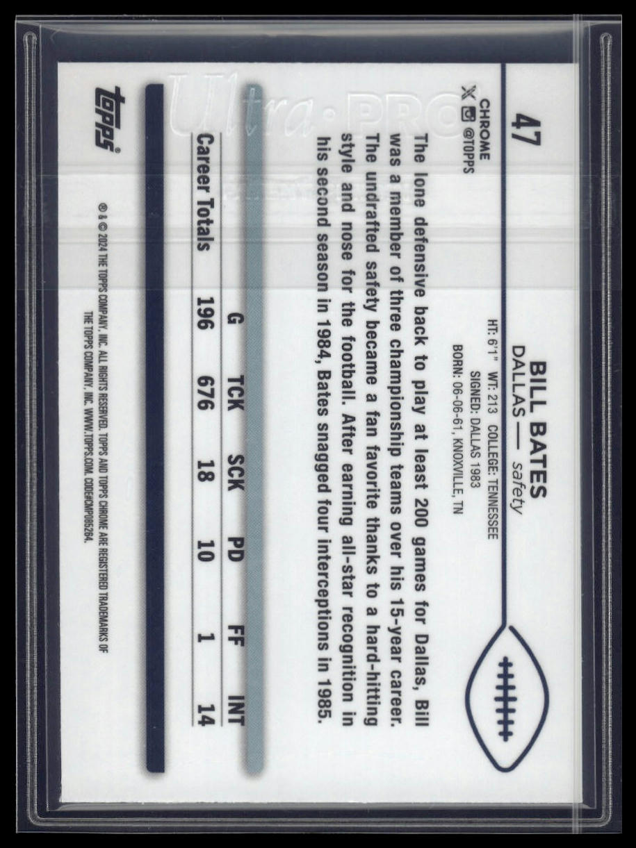 2024 Topps Chrome Sapphire Edition #47 Bill Bates
