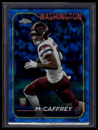 2024 Topps Chrome Sapphire Edition #244 Luke McCaffrey