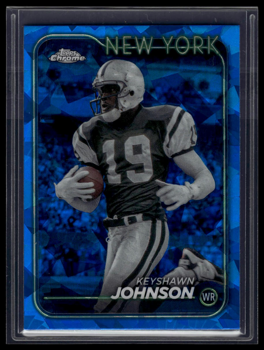 2024 Topps Chrome Sapphire Edition #147 Keyshawn Johnson