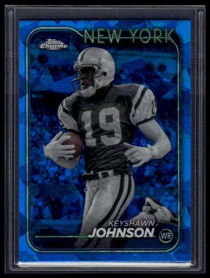 2024 Topps Chrome Sapphire Edition #147 Keyshawn Johnson