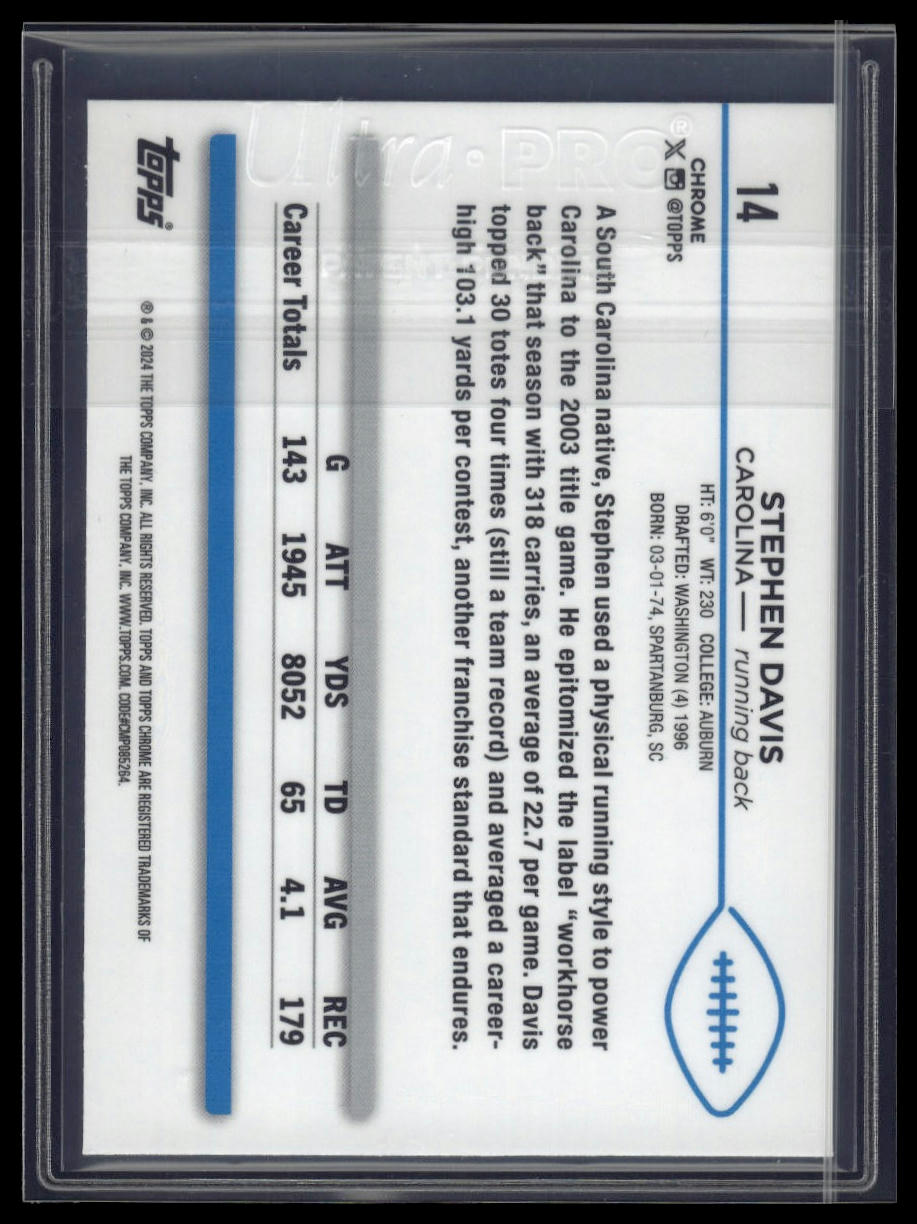 2024 Topps Chrome Sapphire Edition #14 Stephen Davis
