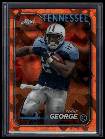 2024 Topps Chrome Sapphire Edition #189 Eddie George Orange Sapphire #/25