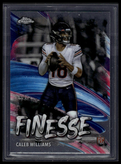 2024 Topps Chrome #F-1 Caleb Williams Finesse