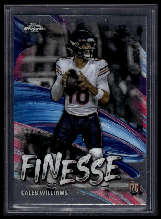 2024 Topps Chrome #F-1 Caleb Williams Finesse
