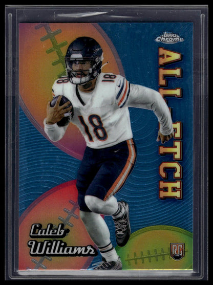 2024 Topps Chrome #CAE-CW Caleb Williams Chrome All-Etch