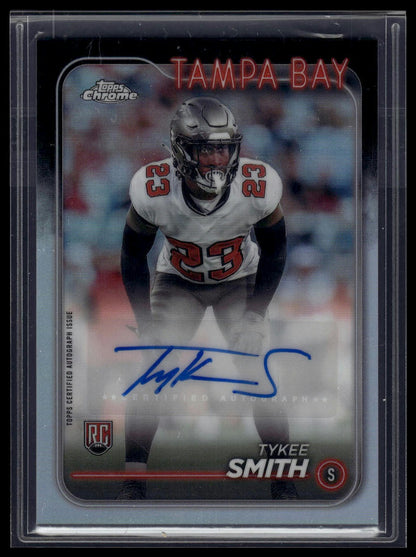 2024 Topps Chrome #RA-TSM Tykee Smith Rookie Autographs