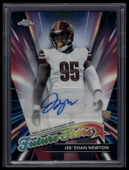 2024 Topps Chrome #FS-16 Jer'Zhan Newton Future Stars Refractor