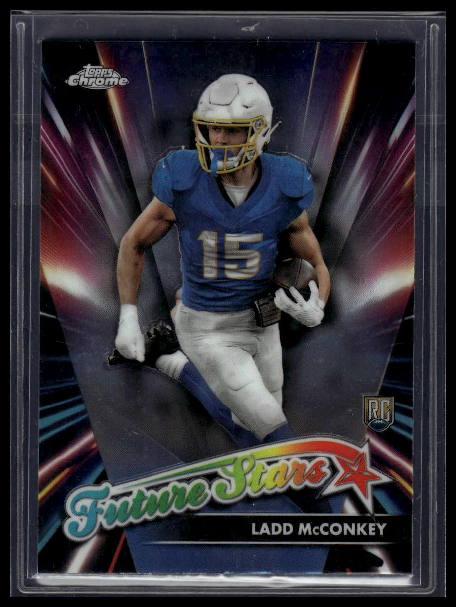 2024 Topps Chrome #FS-13 Ladd McConkey Future Stars Refractor