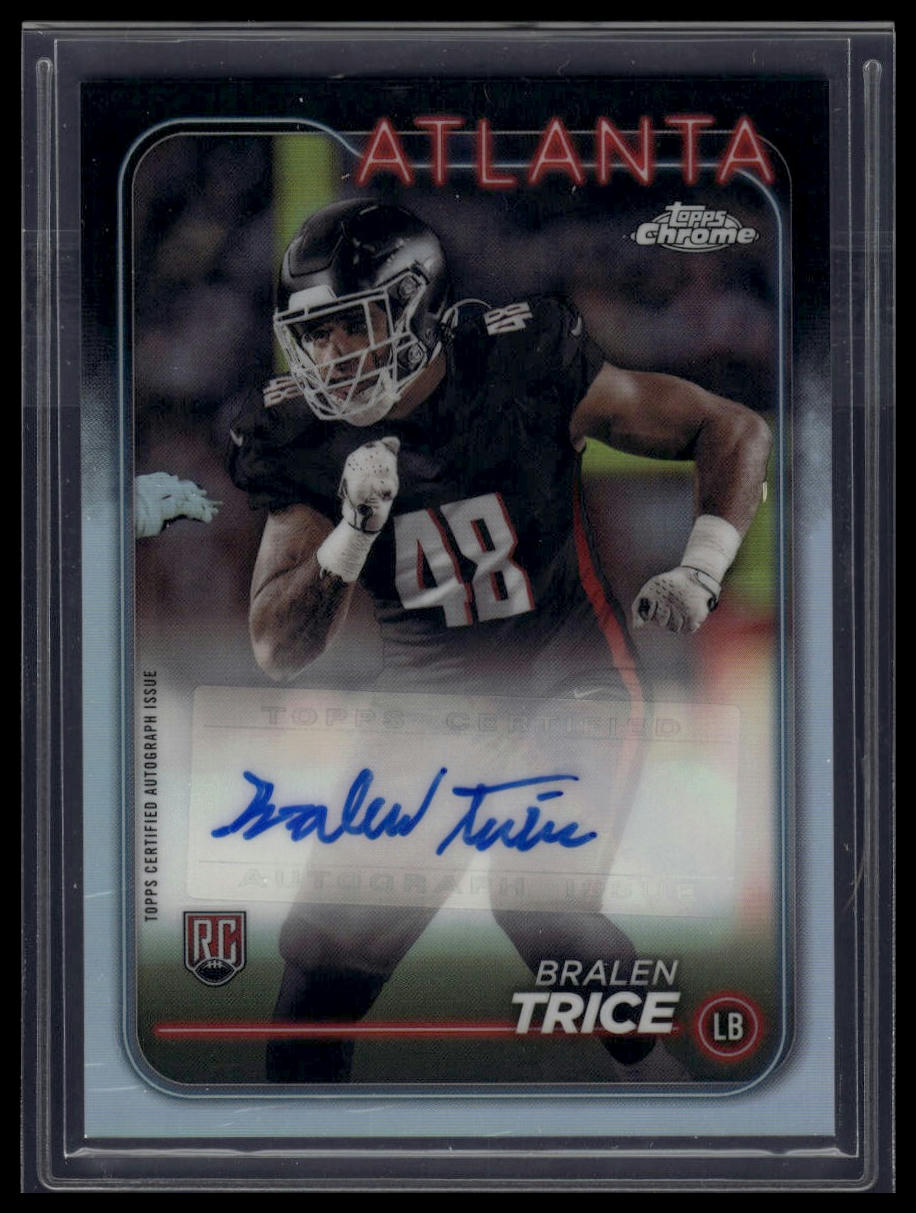 2024 Topps Chrome #RA-BTR Bralen Trice Rookie Autographs