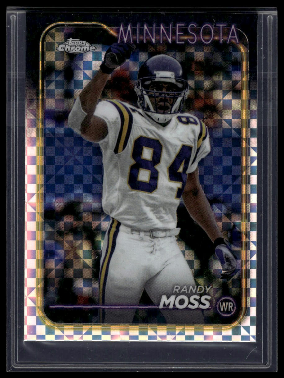 2024 Topps Chrome #112 Randy Moss X-Fractor