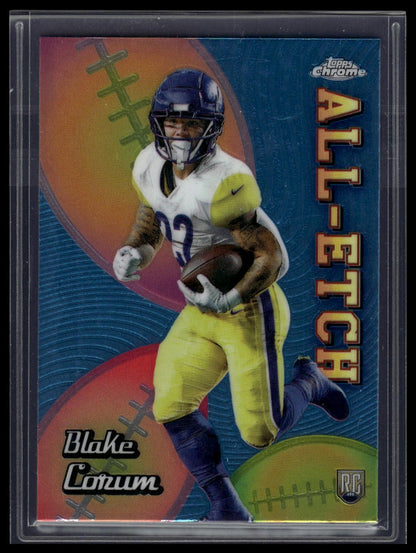 2024 Topps Chrome #CAE-BC Blake Corum Chrome All-Etch