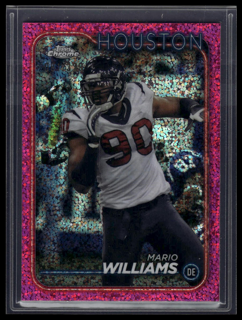 2024 Topps Chrome #84 Mario Williams Pink Refractor