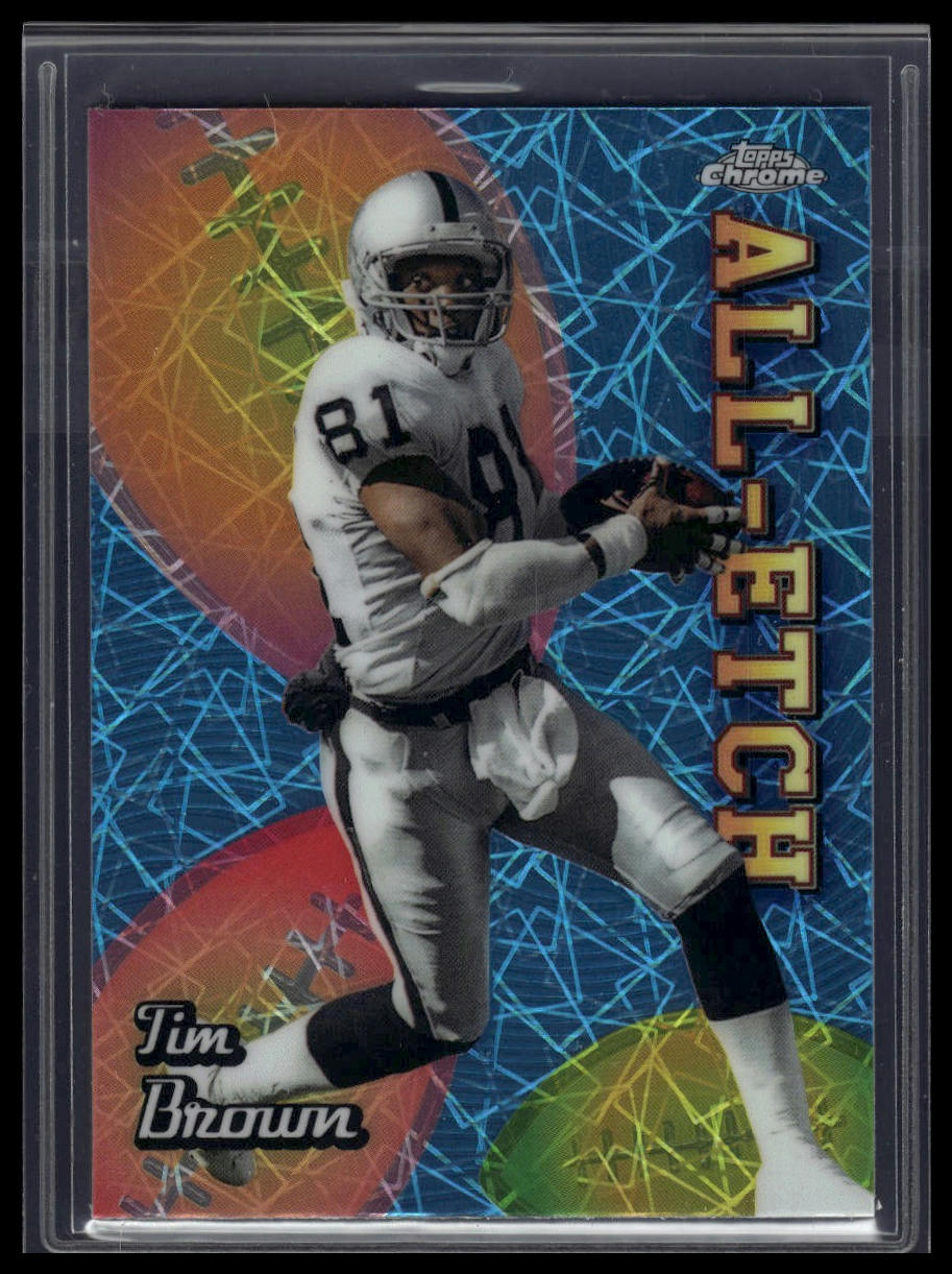 2024 Topps Chrome #CAE-TBR Tim Brown Chrome All-Etch Lazer Refractor