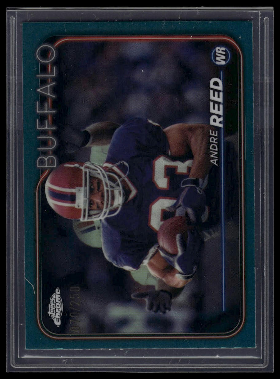 2024 Topps Chrome #11 Andre Reed Teal Refractor #/250