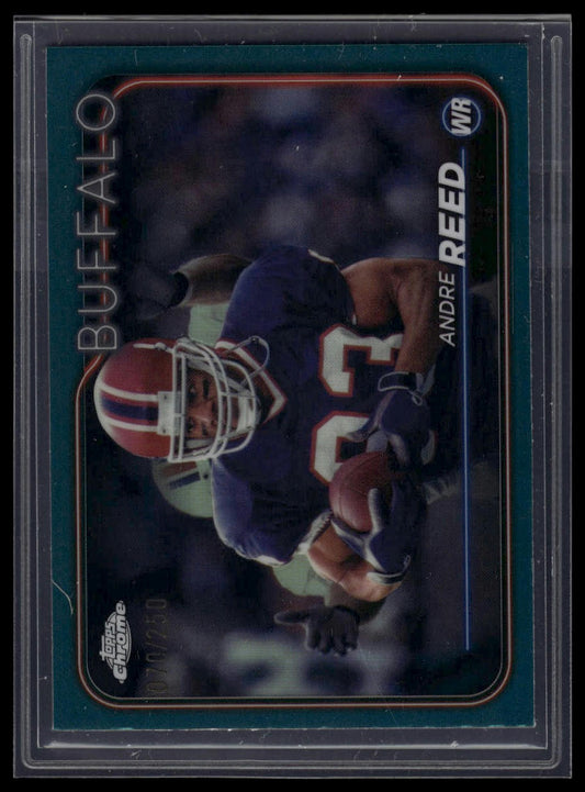 2024 Topps Chrome #11 Andre Reed Teal Refractor #/250