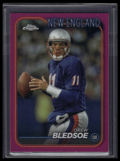 2024 Topps Chrome #122 Drew Bledsoe Pink Refractor