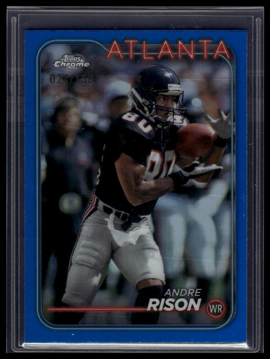 2024 Topps Chrome #3 Andre Rison Blue Refractor #/150