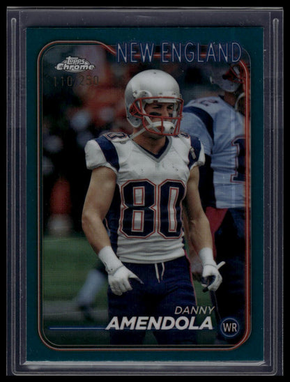 2024 Topps Chrome #126 Danny Amendola Teal Refractor #/250