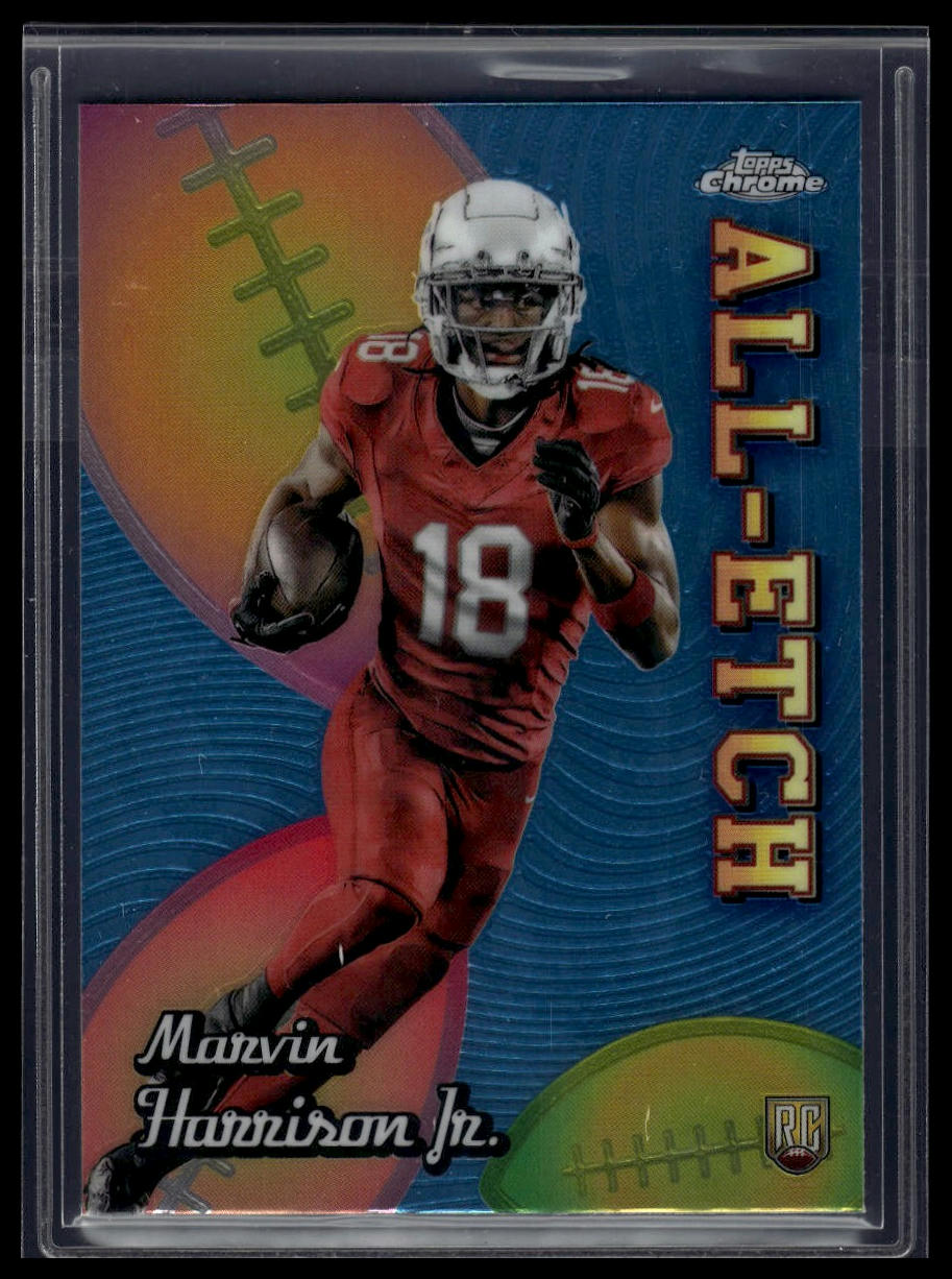 2024 Topps Chrome #CAE-MH Marvin Harrison Jr. Chrome All-Etch