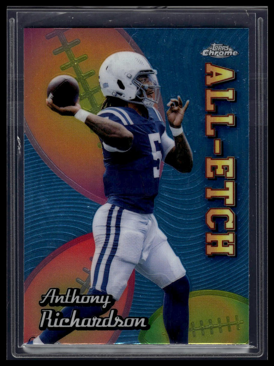 2024 Topps Chrome #CAE-AR Anthony Richardson Chrome All-Etch