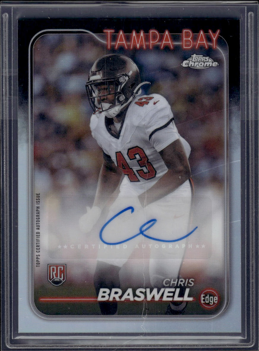 2024 Topps Chrome #RA-CB Chris Braswell Rookie Autographs Refractor