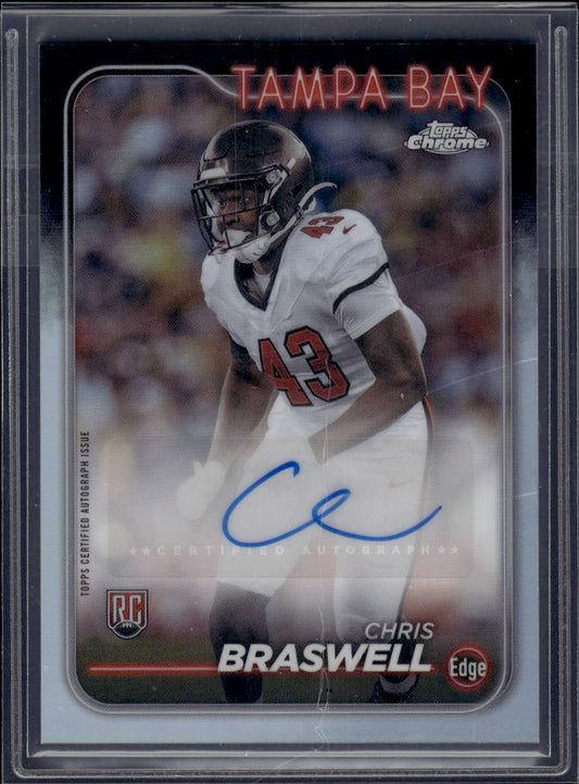 2024 Topps Chrome #RA-CB Chris Braswell Rookie Autographs Refractor