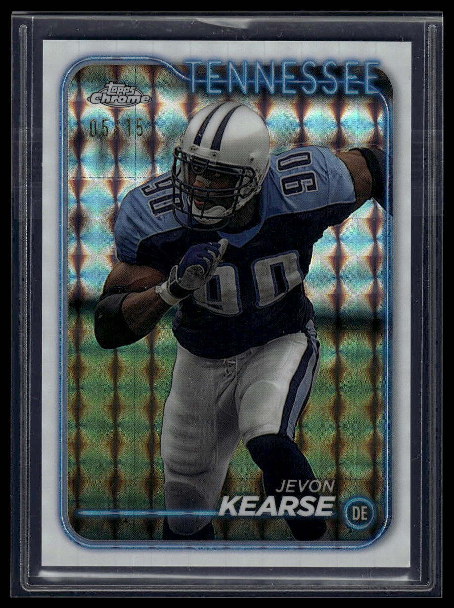 2024 Topps Chrome #192 Jevon Kearse White Geometric Refractor #/15