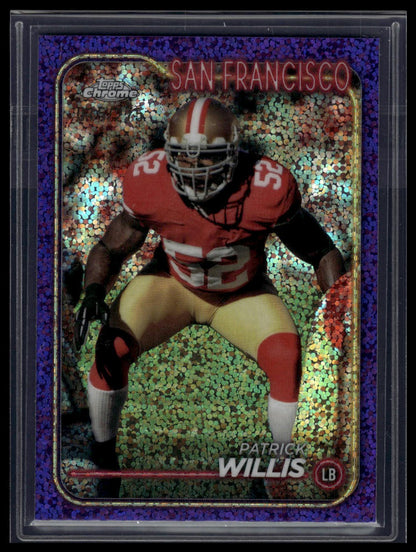 2024 Topps Chrome #180 Patrick Willis Purple Refractor #/275