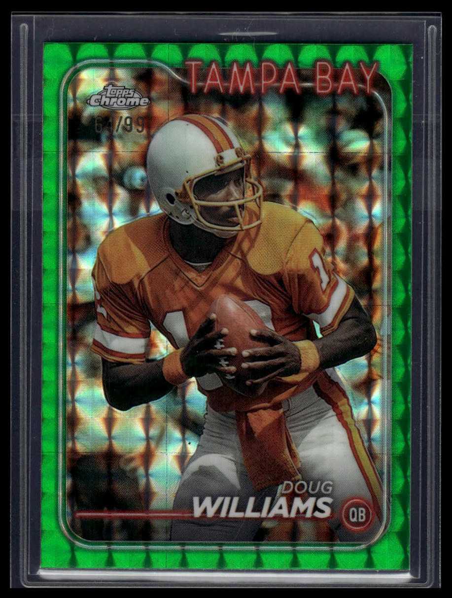 2024 Topps Chrome #184 Doug Williams Green Geometric Refractor #/99