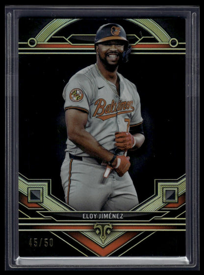 2024 Topps Triple Threads #32 Eloy Jiménez Onyx #/50