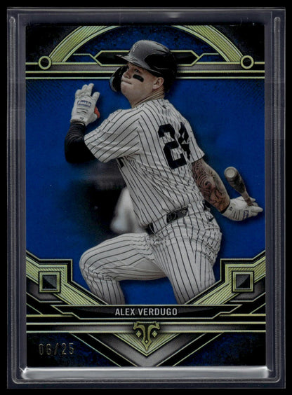 2024 Topps Triple Threads #27 Alex Verdugo Sapphire #/25