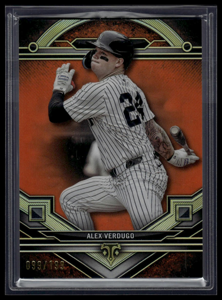 2024 Topps Triple Threads #27 Alex Verdugo Amber #/199