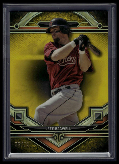 2024 Topps Triple Threads #47 Jeff Bagwell Citrine #/75