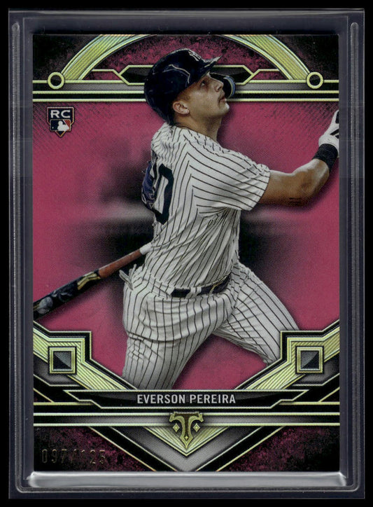 2024 Topps Triple Threads #93 Everson Pereira Tourmaline #/125