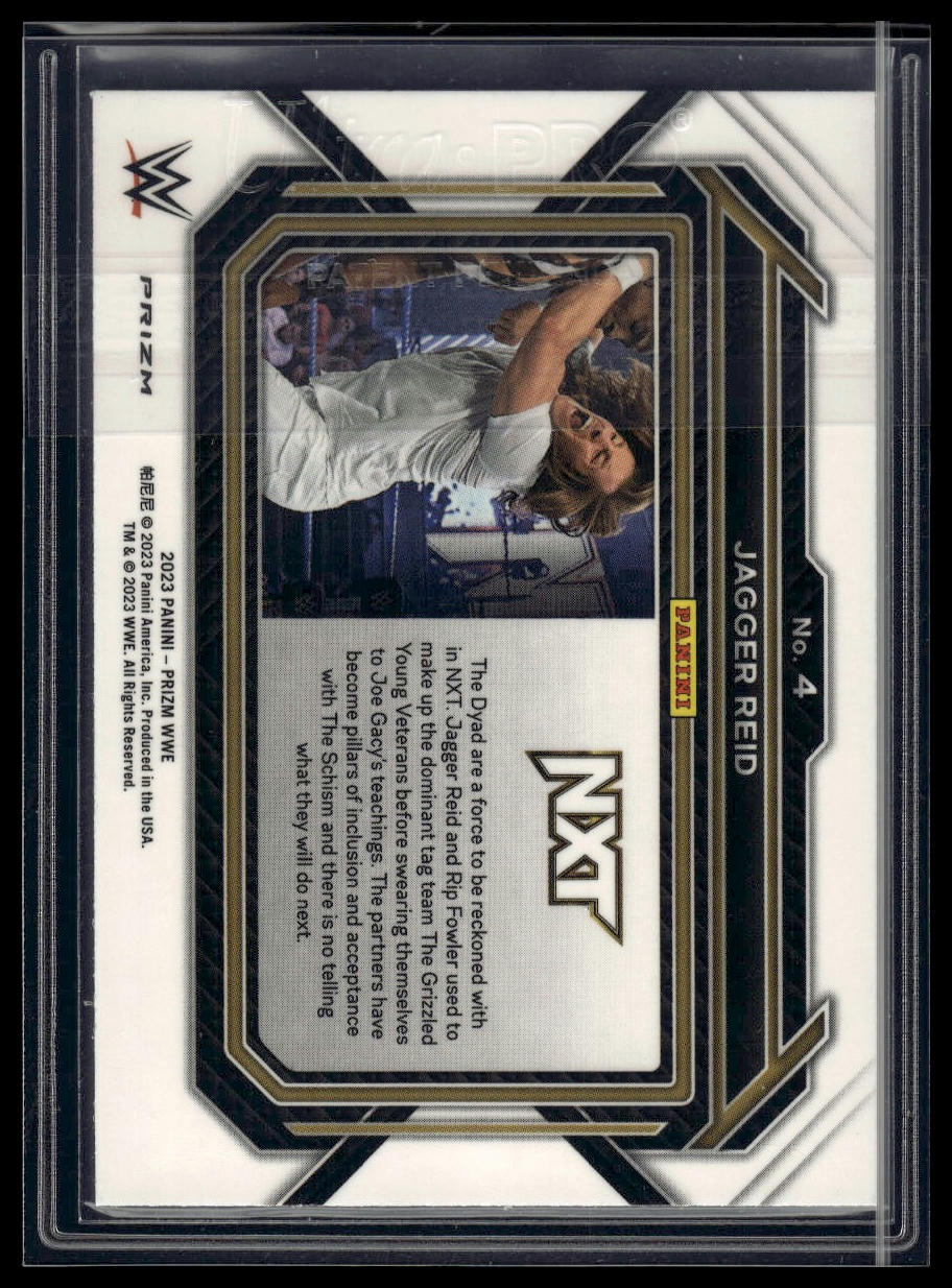 2023 Panini Prizm WWE #4 Jagger Reid Under Card