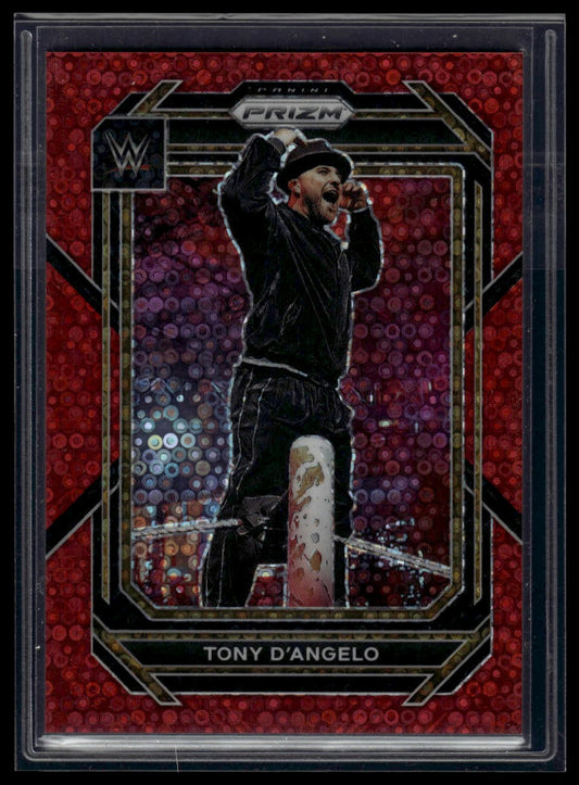 2023 Panini Prizm WWE #132 Tony D'Angelo Under Card Red /99