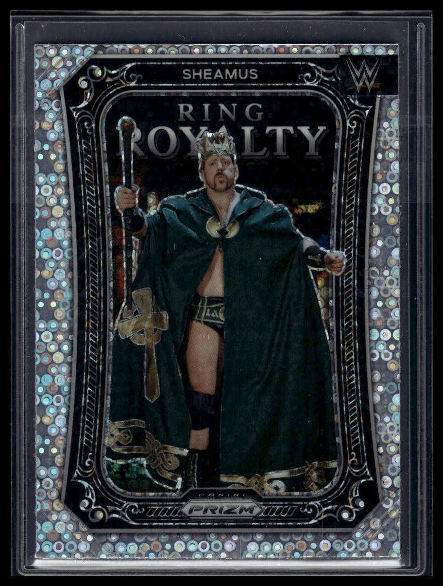 2023 Panini Prizm WWE #12 Sheamus Ring Royalty Prizms Under Card