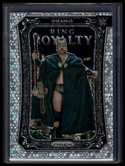 2023 Panini Prizm WWE #12 Sheamus Ring Royalty Prizms Under Card