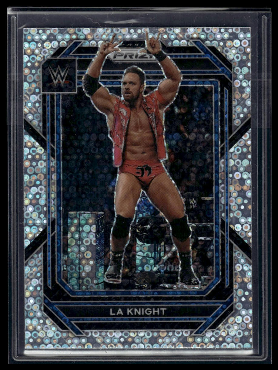 2023 Panini Prizm WWE #120 LA Knight Under Card
