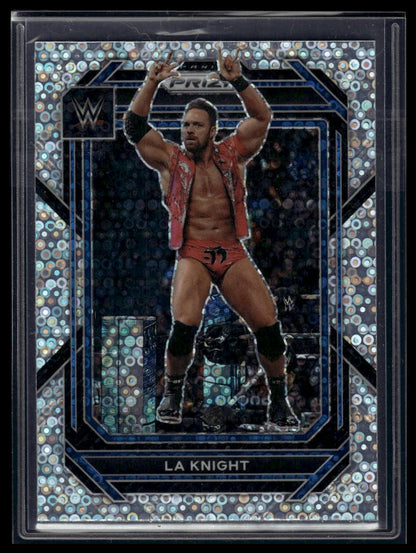 2023 Panini Prizm WWE #120 LA Knight Under Card