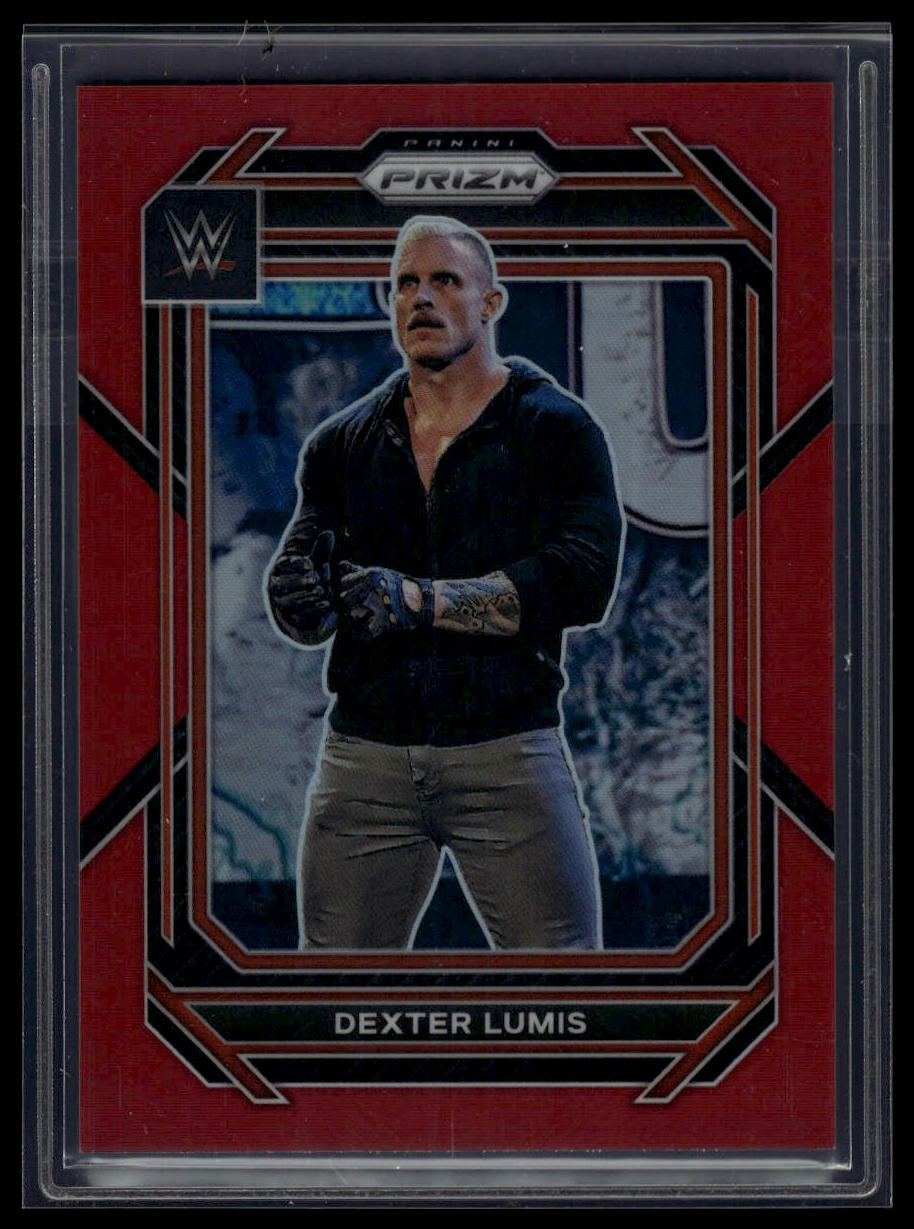 2023 Panini Prizm WWE #163 Dexter Lumis Red #/299