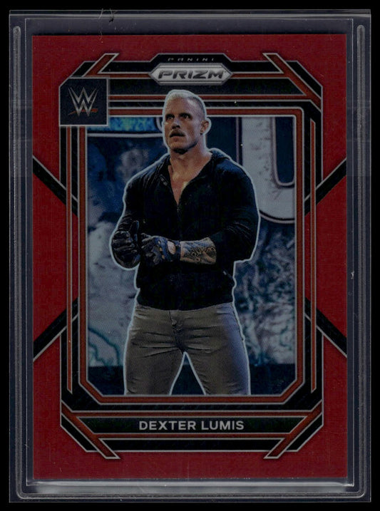 2023 Panini Prizm WWE #163 Dexter Lumis Red #/299