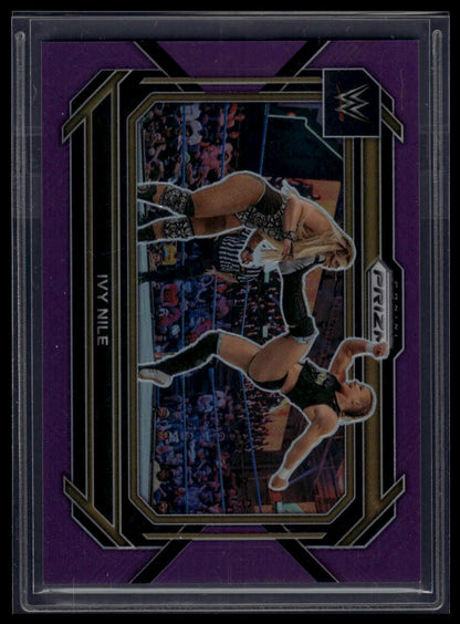 2023 Panini Prizm WWE #92 Ivy Nile Purple #/149